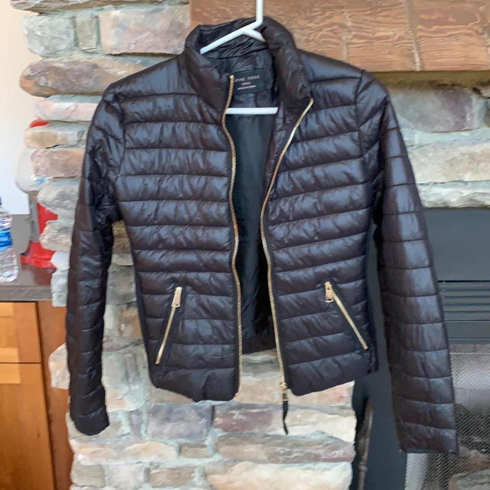 Love Tree Quilted puffy jacket